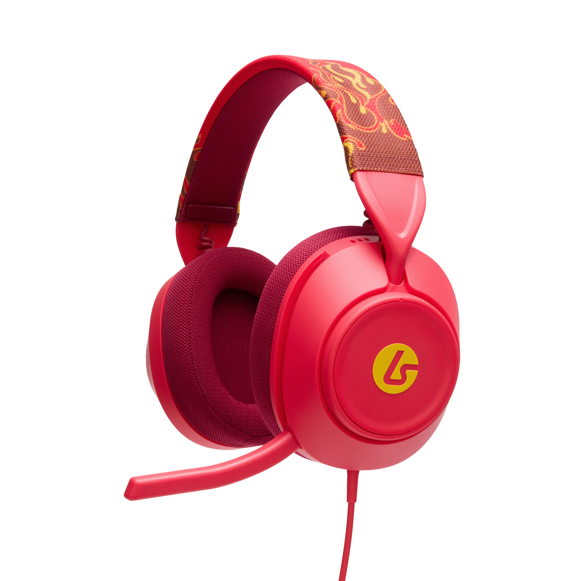 PowerA - LucidSound LS10X Gen 2 Kablet Spillhodesett for Xbox Series X - S - Red Blaze v:6615605