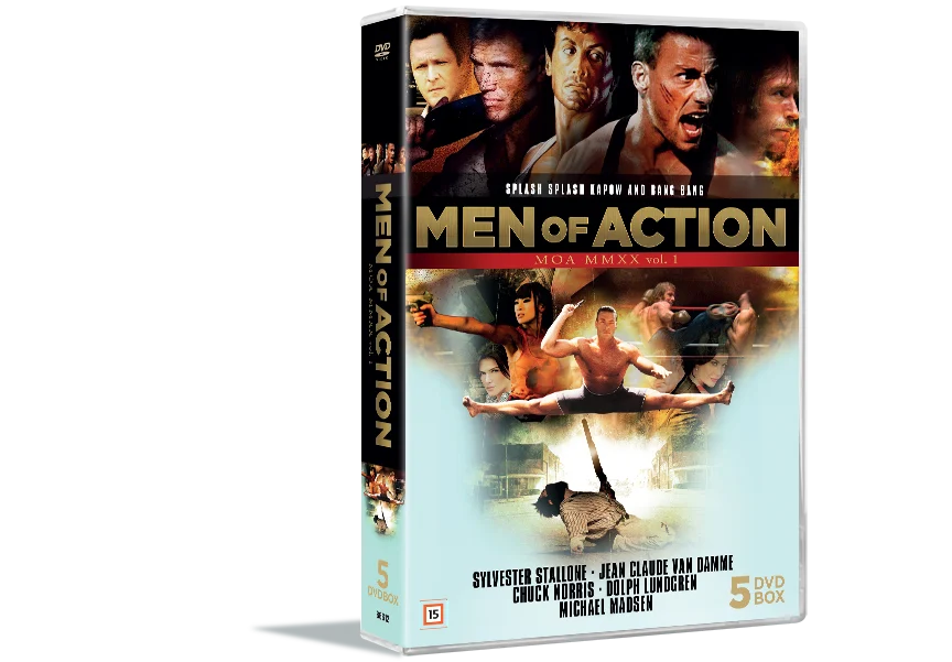 MEN OF ACTION BOX 1 - (5 DISC) v:4258350