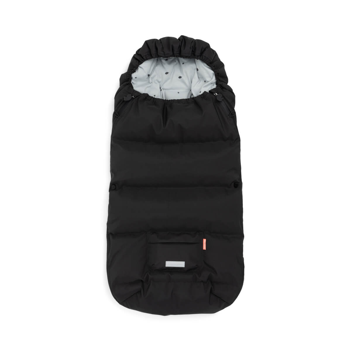 Done by Deer - Footmuff Winter - Black - 105 x 51 x 5 cm - Gratis frakt v:5231567