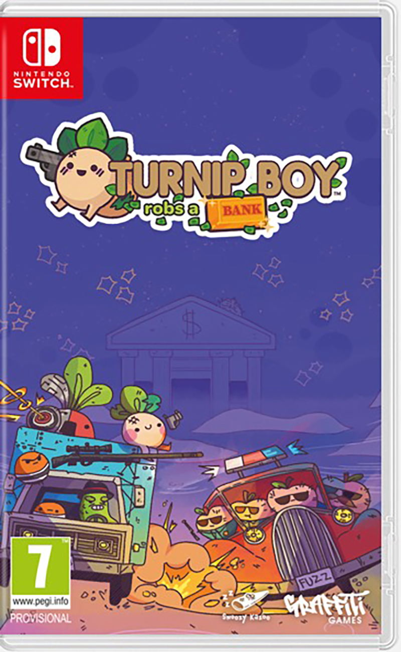 Turnip Boy Robs a Bank - Nintendo Switch - Engelsk - Standard v:7652310