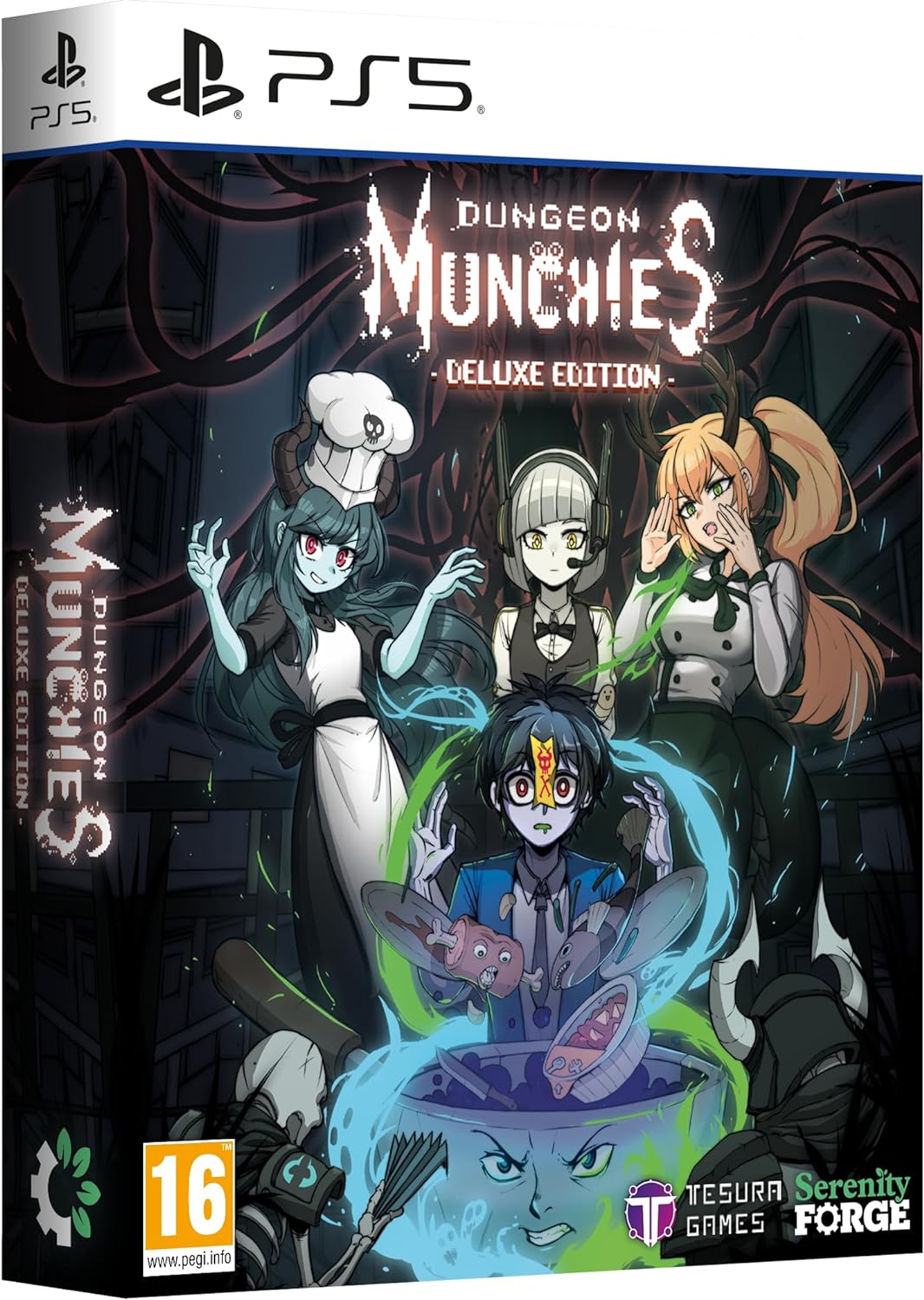 Dungeon Munchies (Deluxe Edition) - PlayStation 5 - Engelsk - Deluxe Edition - Gratis frakt v:7681195