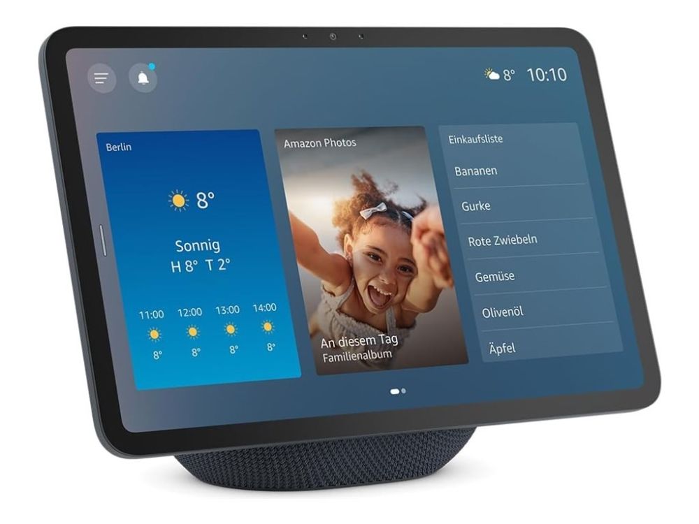 Amazon - Echo Show 8 (4th Generation, 2025) Graphite - Gratis frakt v:8573915