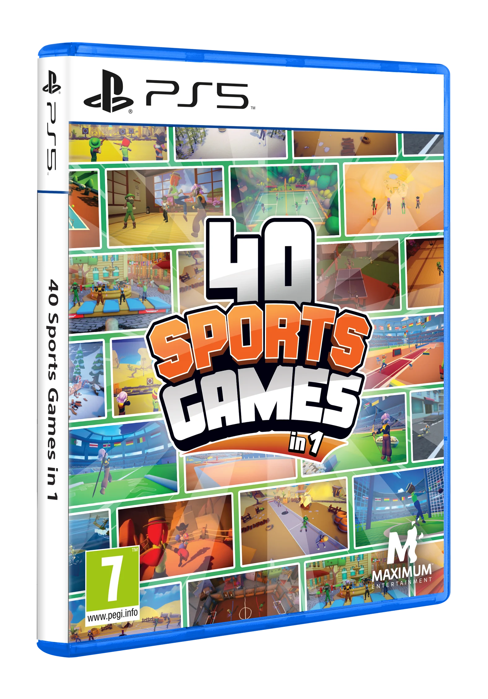 40 Sports Games in 1 - PlayStation 5 - Engelsk - Standard v:8257187