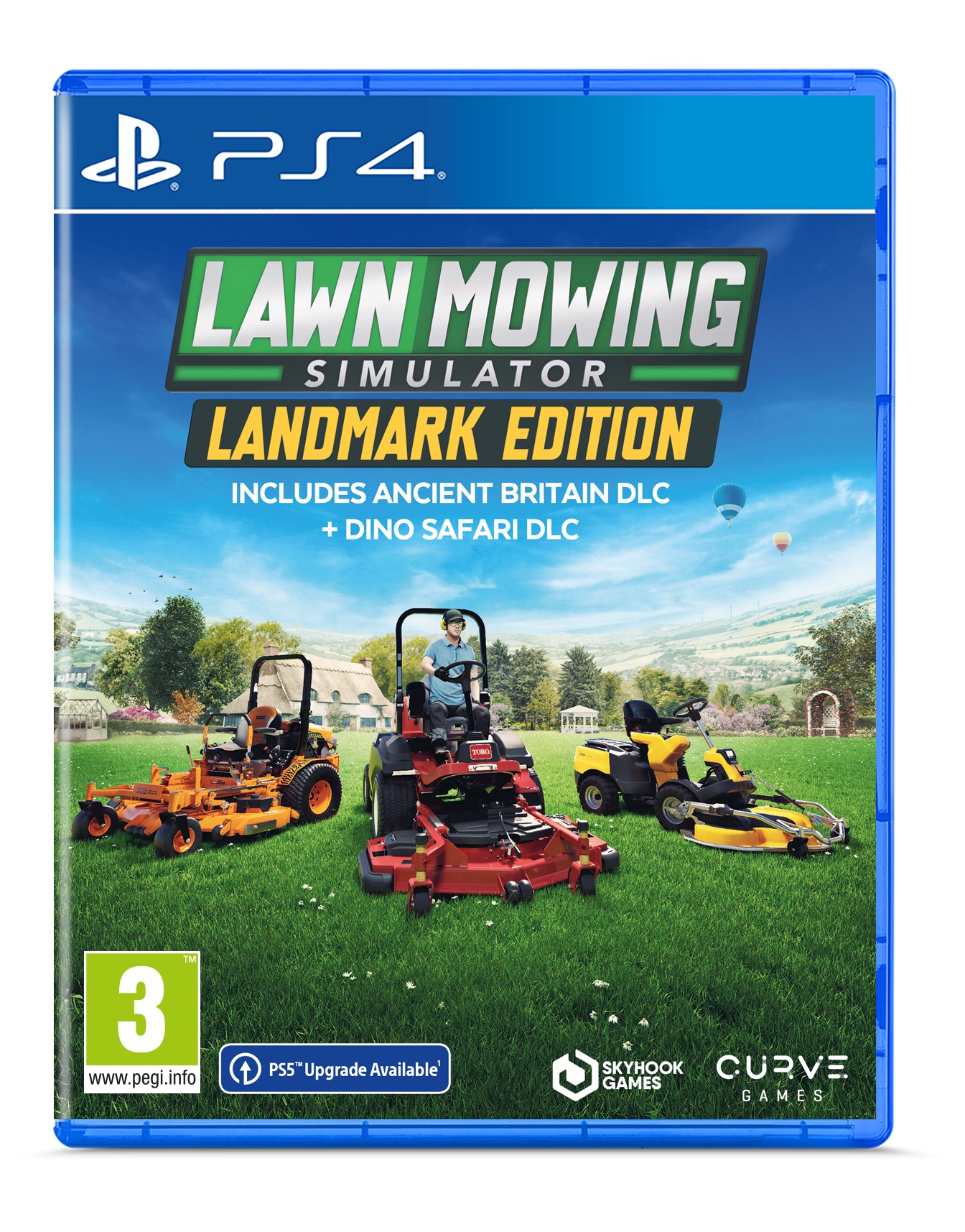 Lawn Mowing Simulator - Landmark Edition - PlayStation 4 - Engelsk - Deluxe Edition v:9565398