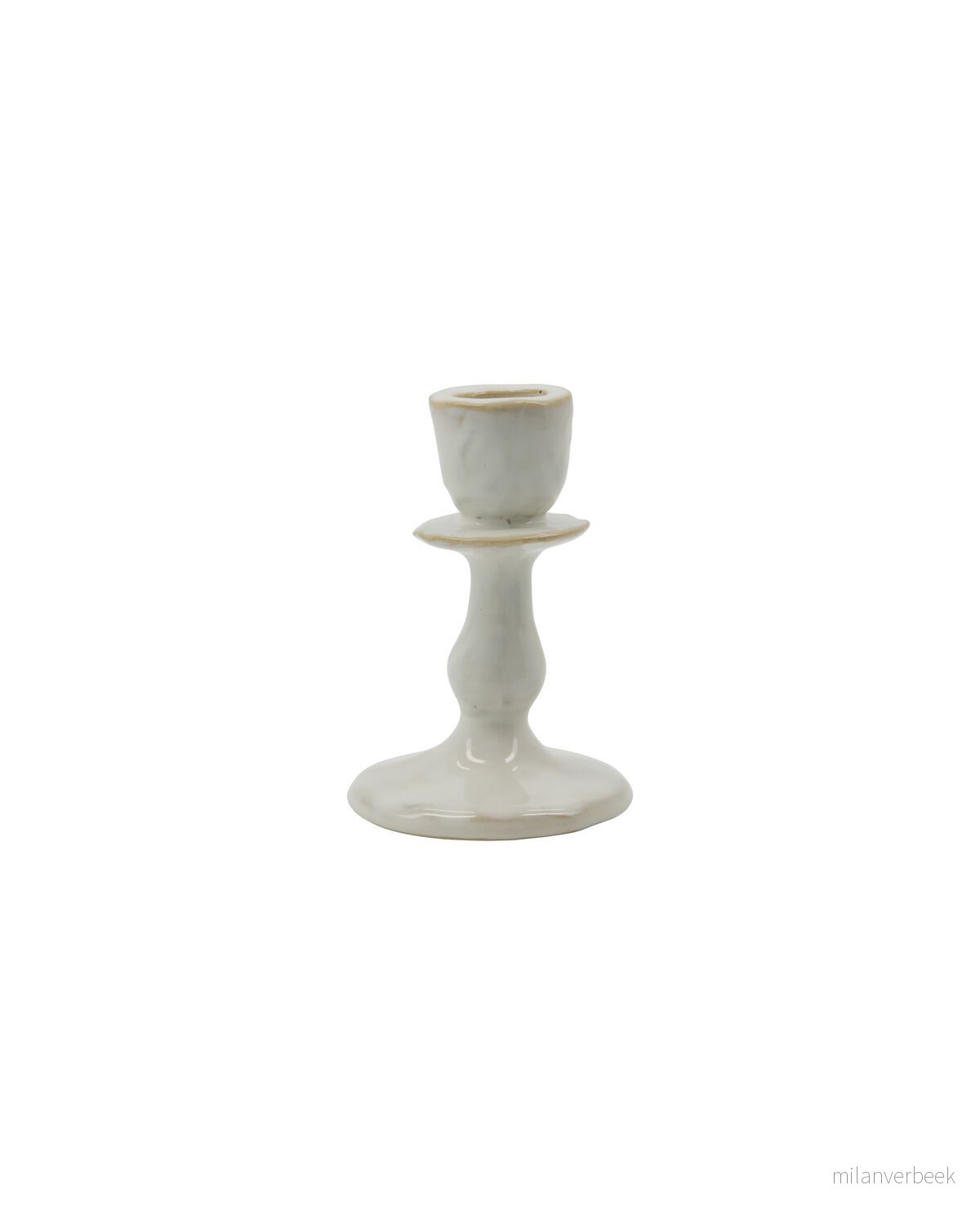 House Doctor - Candle holder HDLucca - Off-white - 21 mm taper candles v:1463607