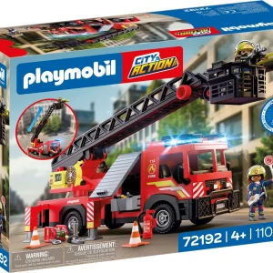 PLAYMOBIL – Fire Ladder Truck (72192) – Gratis frakt v:4053462