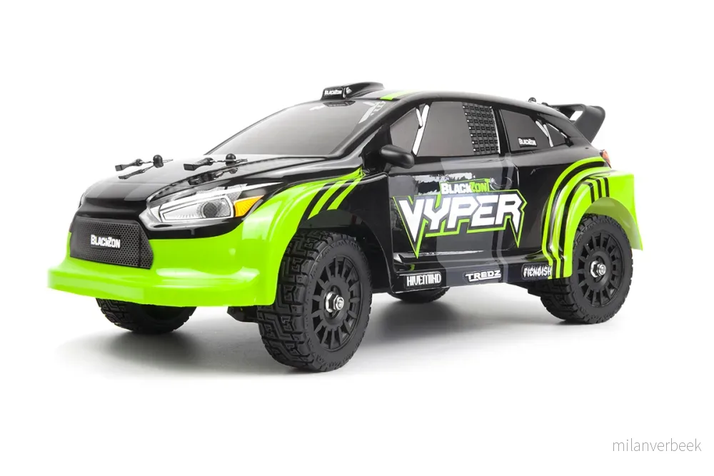 BLACKZON - Vyper RX 1/16 4WD - Green (540281) - Gratis frakt v:1882258