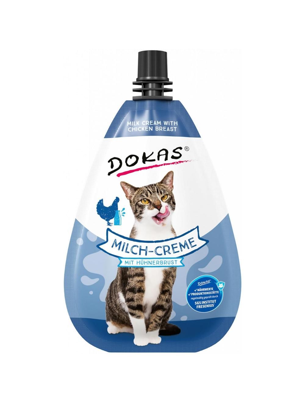 Dokas - Milk Cream with Chicken Breast - 80 gr v:6102108