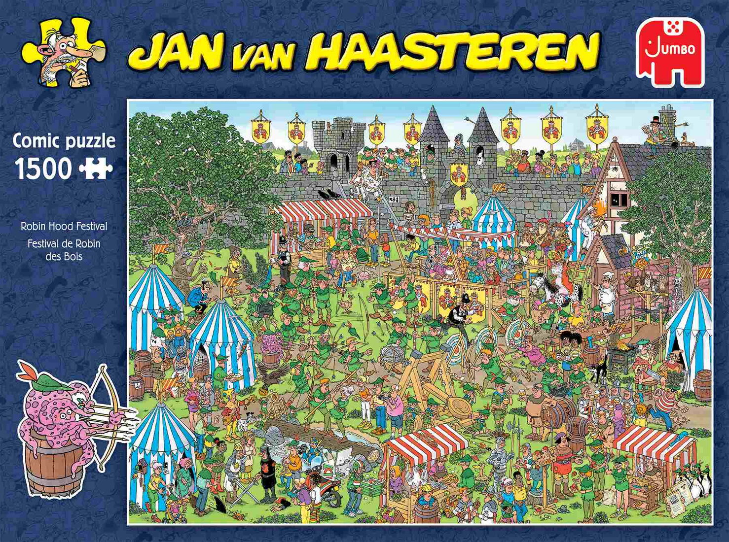 Jan van Haasteren – Robin Hood Festival (1500 pieces) v:9491789