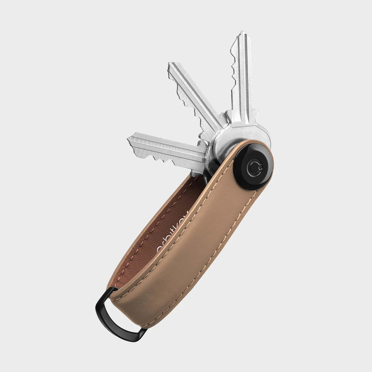 Orbitkey - Key Organiser Matte Leather - Mocha - Mocha v:5937037
