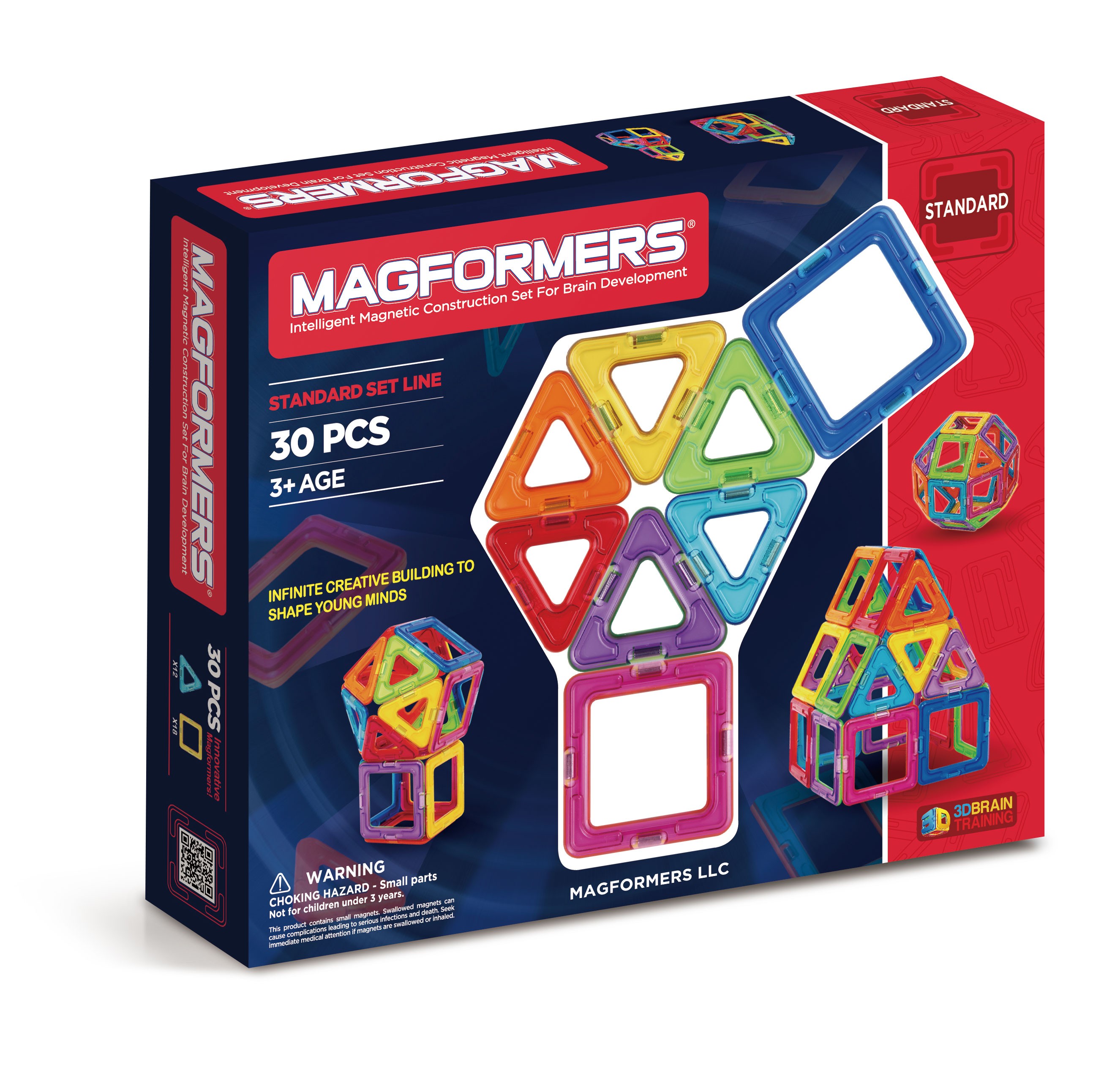 Magformers - Rainbow 30 Piece Set (3003) v:4495522