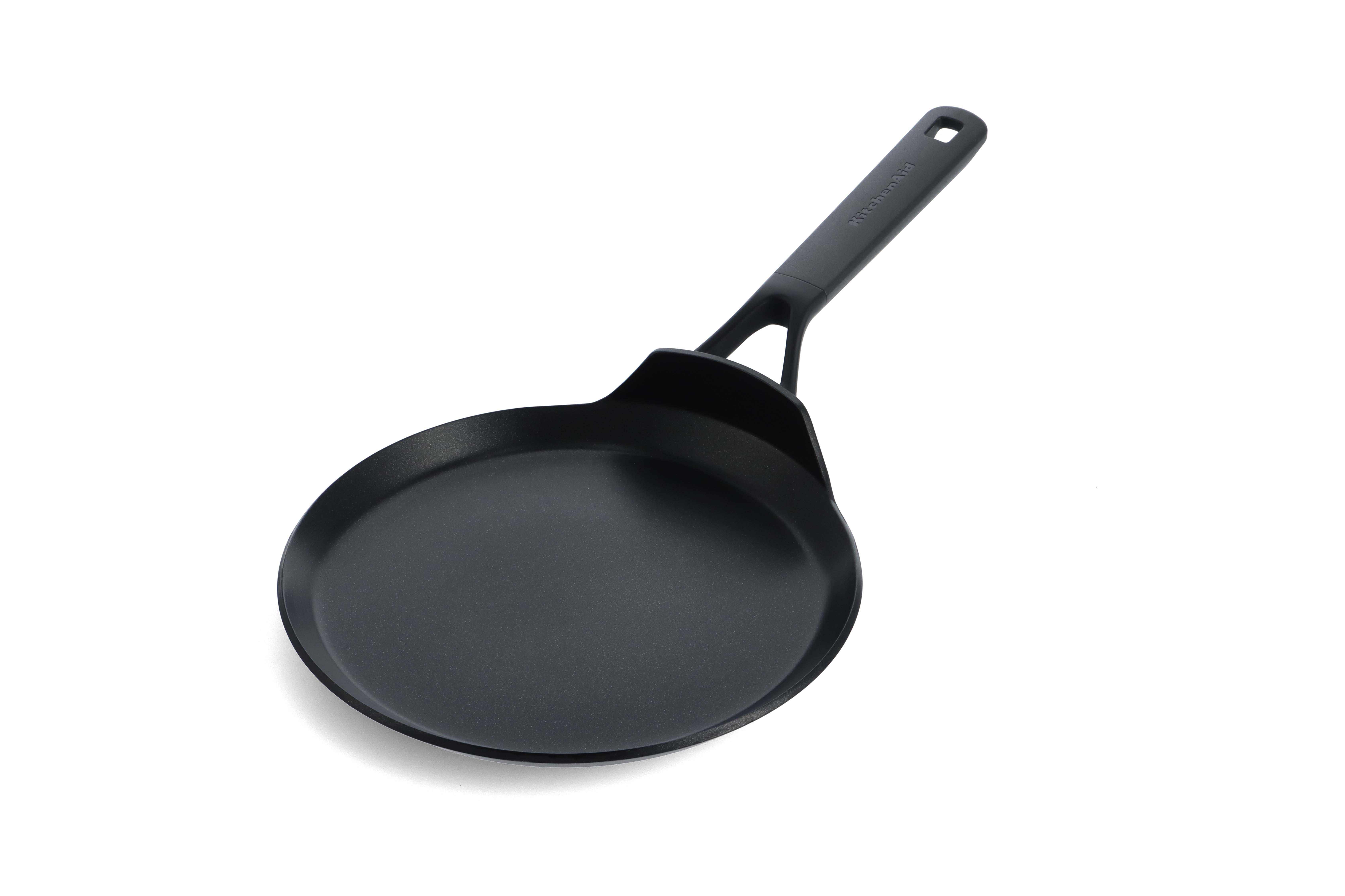 KitchenAid - Classic Forged Pancake Pan - Black - 24 cm - Gratis frakt v:4747695