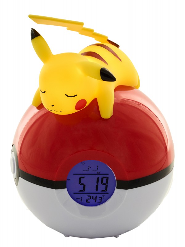 Pokemon – Pikachu Light Up Alarm Clock FM (52800POKE9) v:4418746