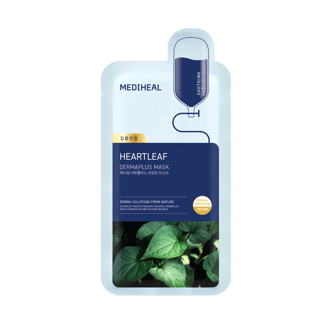 Mediheal - Dermaplus Heartleaf Mask - 1 pcs. v:3733878