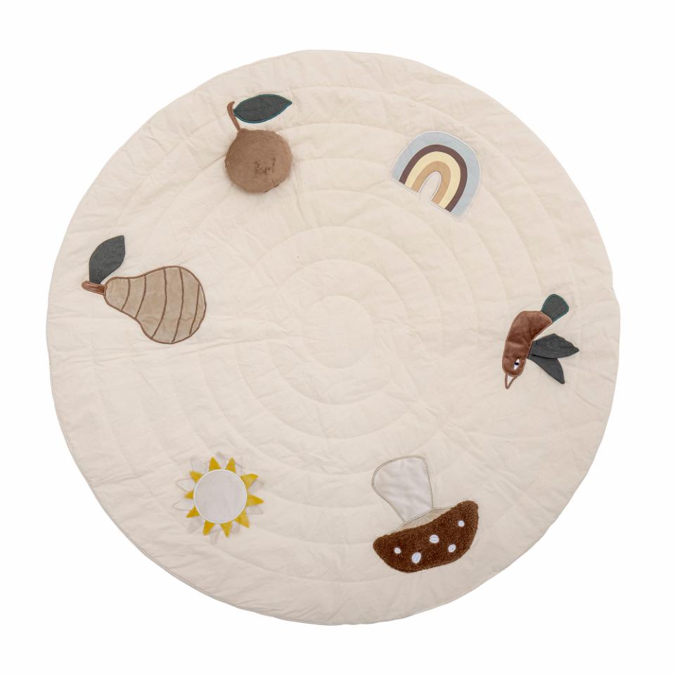 Bloomingville MINI – Agnes Play Mat, White, Cotton (82058471) – Gratis frakt v:1650117 Bloomingville MINI – Agnes Play Mat, White, Cotton (82058471) – Gratis frakt v:1650117