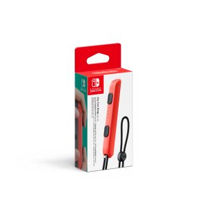 Nintendo Switch Joy-Con Controller Strap (Neon Red) – Nintendo Switch – Neon Red – Engelsk – Standard v:2135575