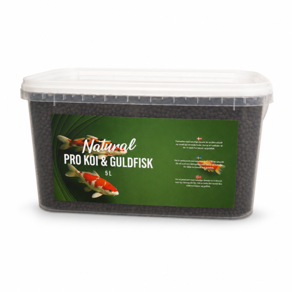 Natural – pro koi and goldfish feed 3mm 5 liter v:7877822