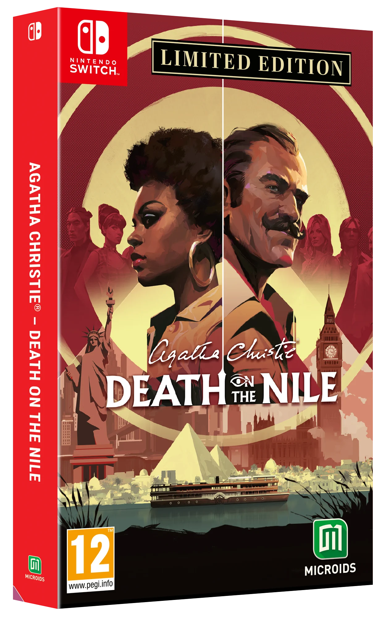 Agatha Christie - Death on the Nile (Limited Edition) - Nintendo Switch - Engelsk - Limited Edition v:6702257
