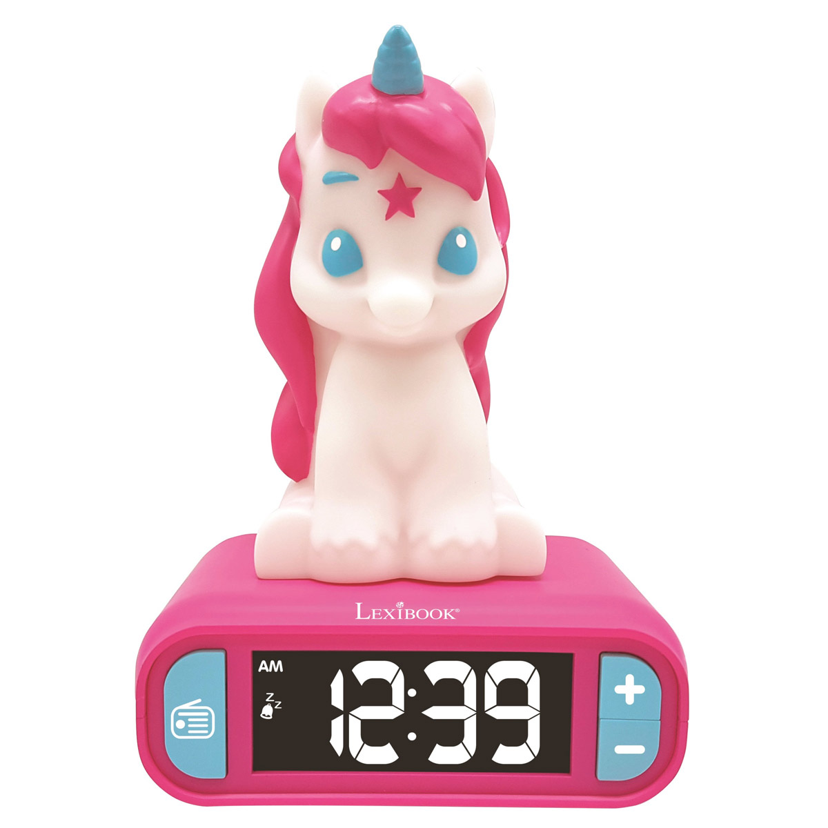 Lexibook – Unicorn Alarm Clock w. Night Light (RL800UNI) v:2205302 Lexibook – Unicorn Alarm Clock w. Night Light (RL800UNI) v:2205302
