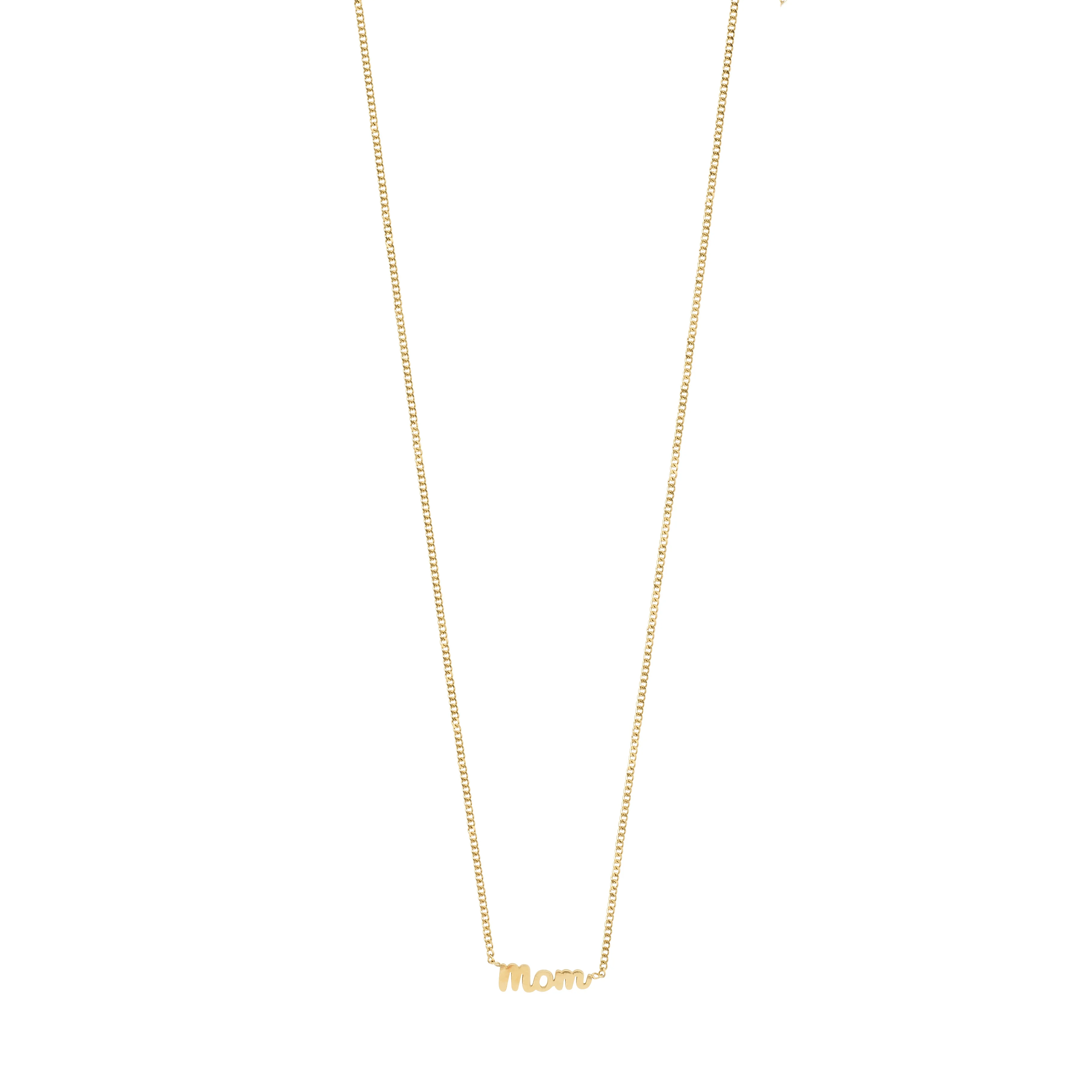PILGRIM - MOM Necklace - Gold Plated - 38 cm + 9 cm Extension v:1708786