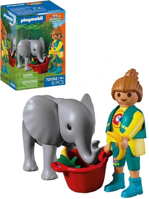 PLAYMOBIL – Zoo: Baby Elephant and Zookeeper (72092) v:1575506 PLAYMOBIL – Zoo: Baby Elephant and Zookeeper (72092) v:1575506