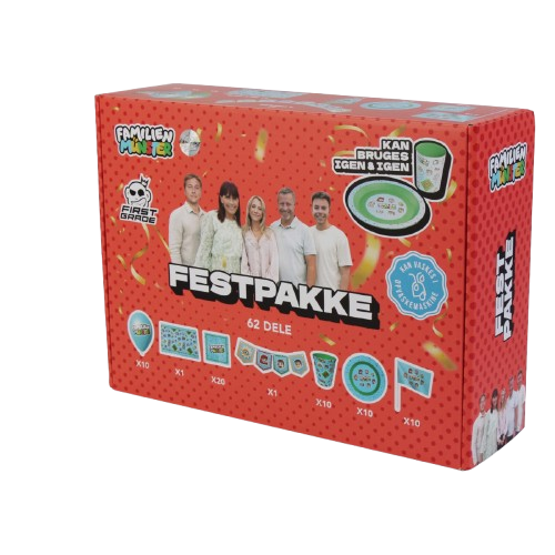 FIRSTGRADE – Partykit 10 pack – Familien Münster – Familien Münster – Gratis frakt v:5611287 FIRSTGRADE – Partykit 10 pack – Familien Münster – Familien Münster – Gratis frakt v:5611287