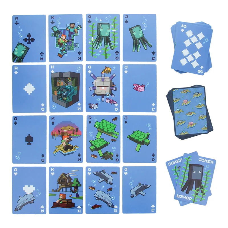 Minecraft Waterproof Playing Cards v:3862347