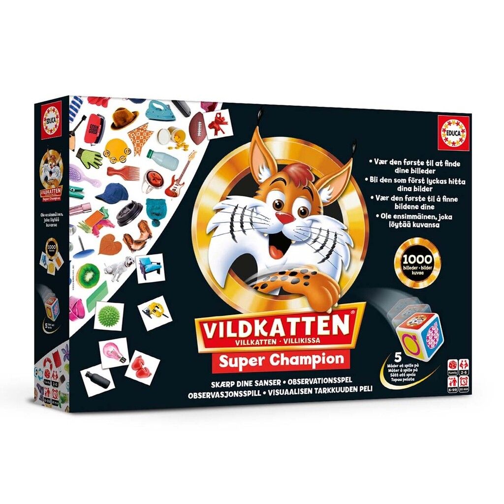 Vildkatten Super Champion 1000 (Nordic) (78-19540) - Gratis frakt v:6910405