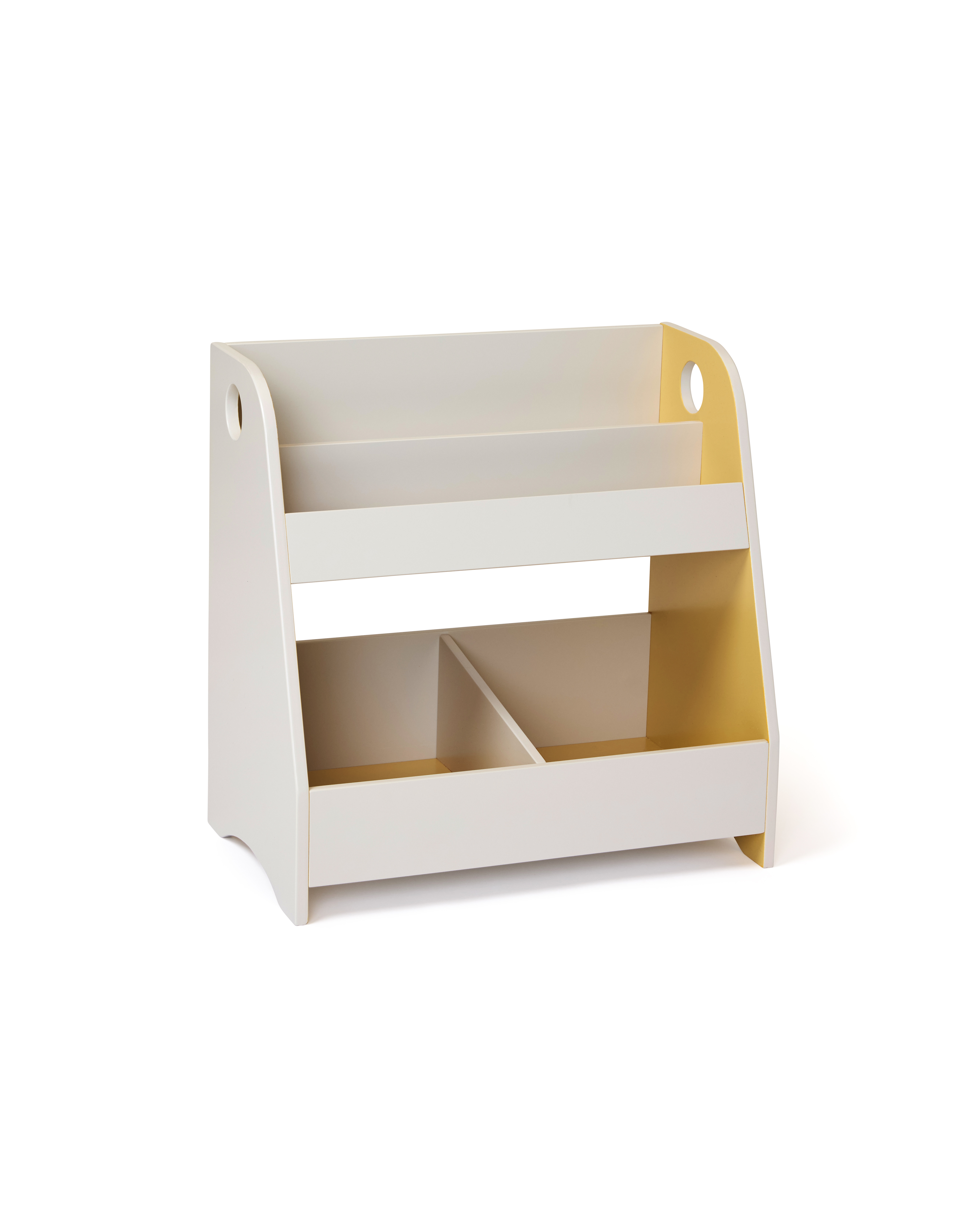Kids Concept – Storage Shelf – Grey/Mustard – 60x60x35 cm – Gratis frakt v:6137951