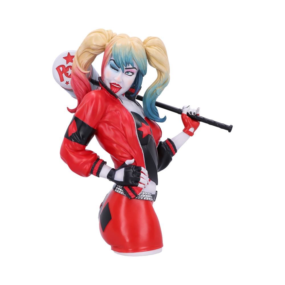 Harley Quinn Bust 30cm - Gratis frakt v:7036998