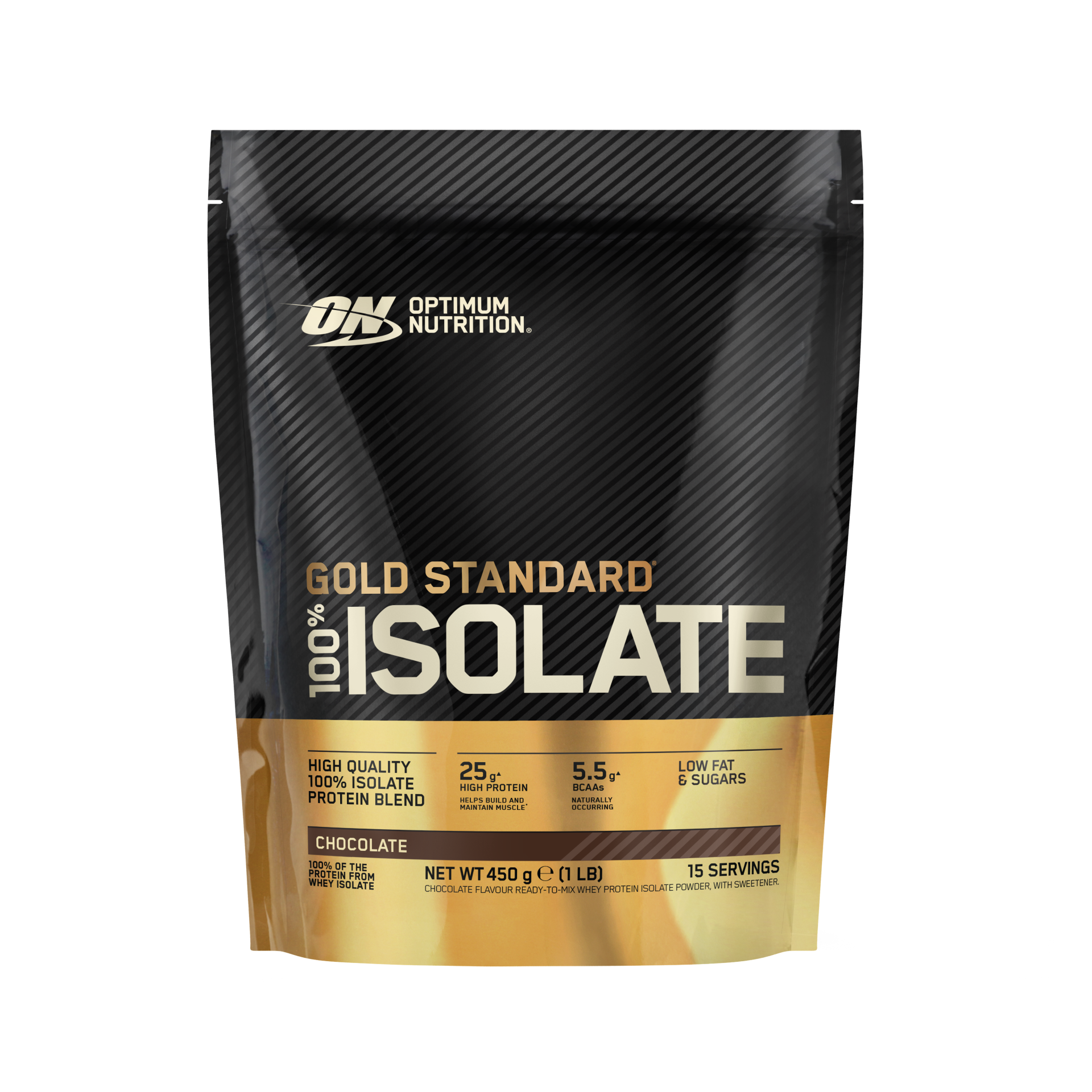 Optimum Nutrition – Gold Standard 100% Isolate – Chocolate 450 g v:3566697