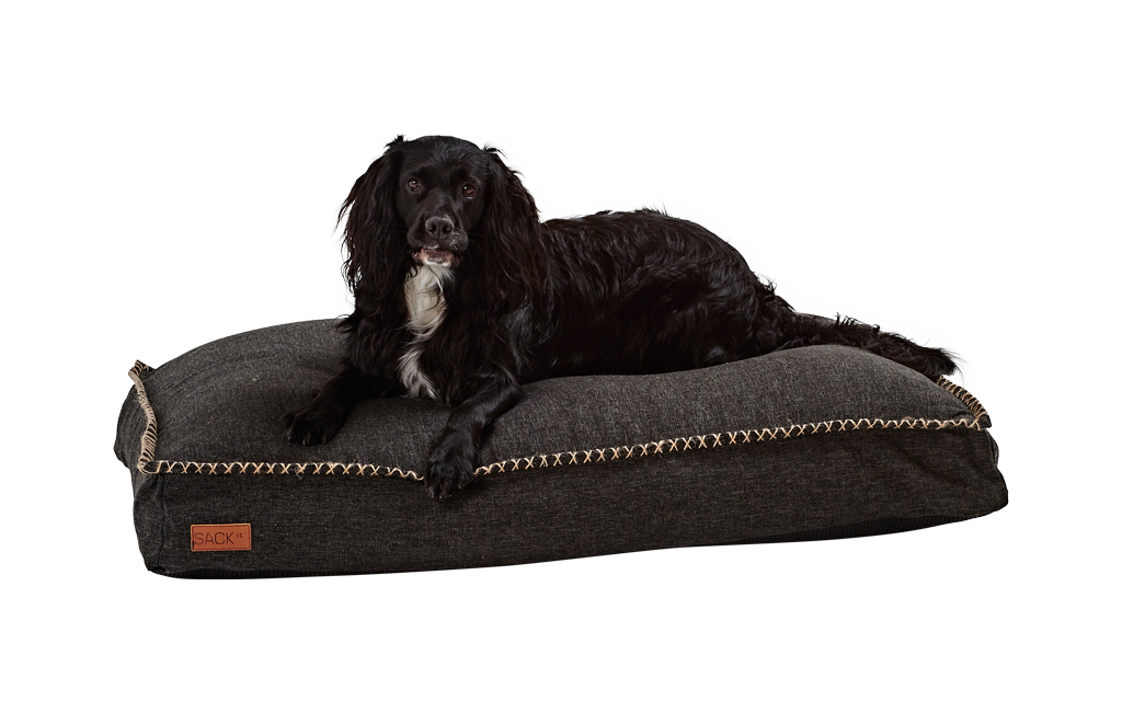 SACKit - Hundeseng Large - 120x80x15 cm - Cobana Svart - Svart - Black - Gratis frakt v:9849490