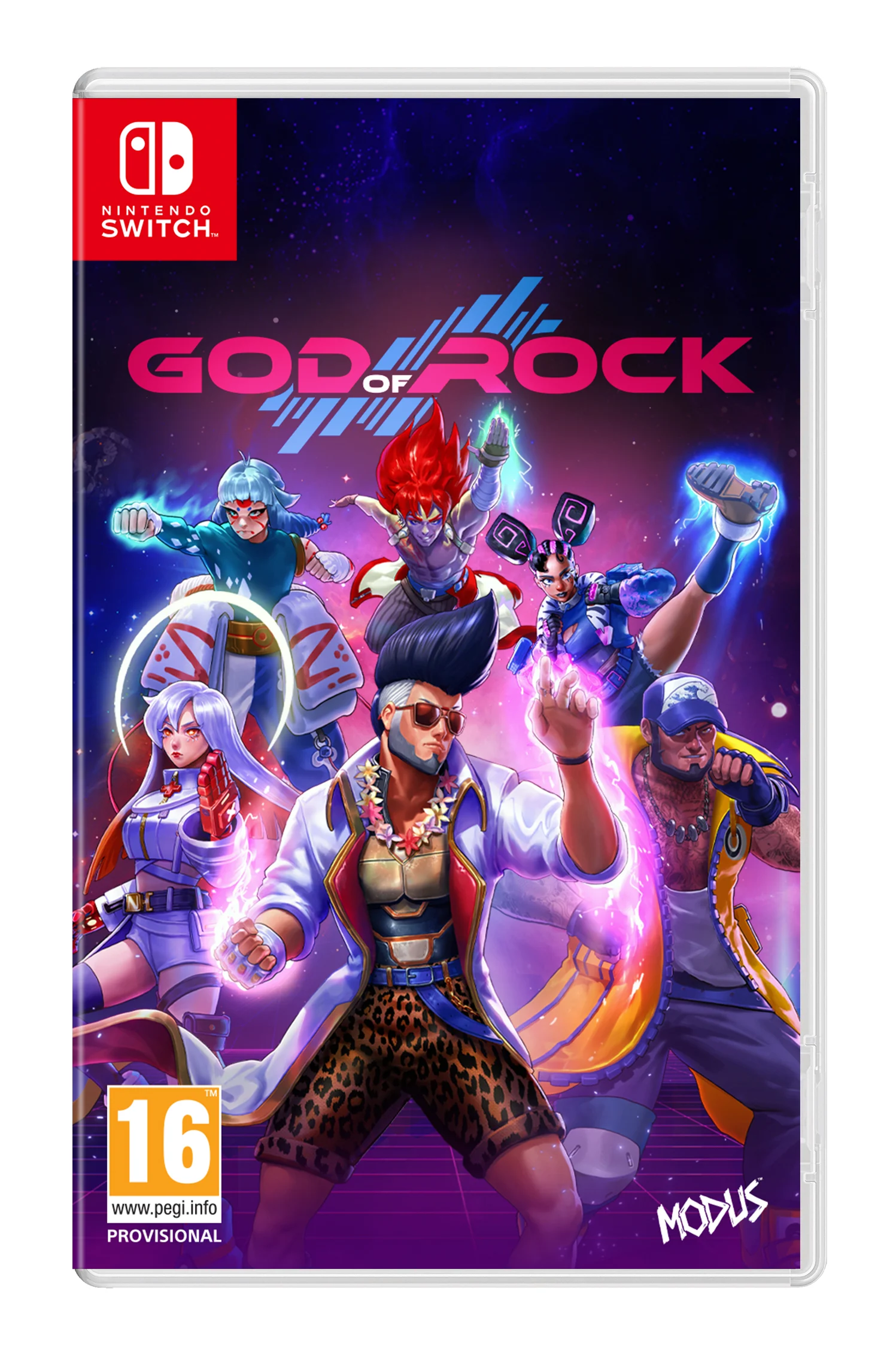 God of Rock - Nintendo Switch - Engelsk - Standard v:8035020