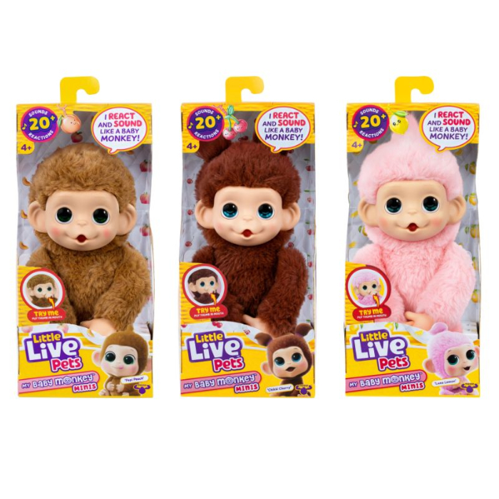Little Live Pets - My Baby Mini Monkey (26729) v:4039769