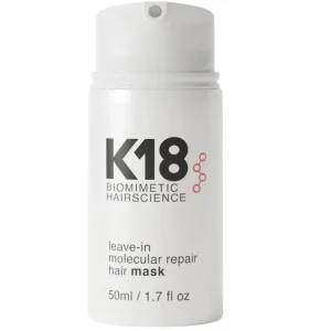 K18 – Leave-In Molecular Repair Hair Mask 50 ml – 50 – Gratis frakt v:5680018