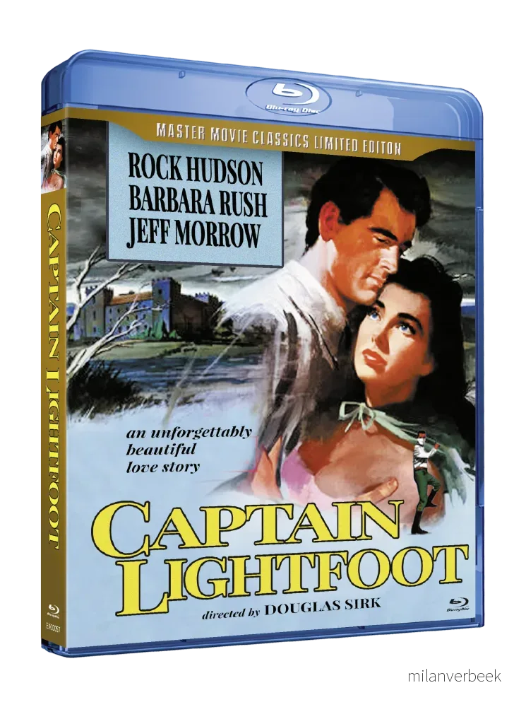 Captain Lightfoot - Rock Hudson classic movie - Blu-Ray - Limited Edition v:7608636