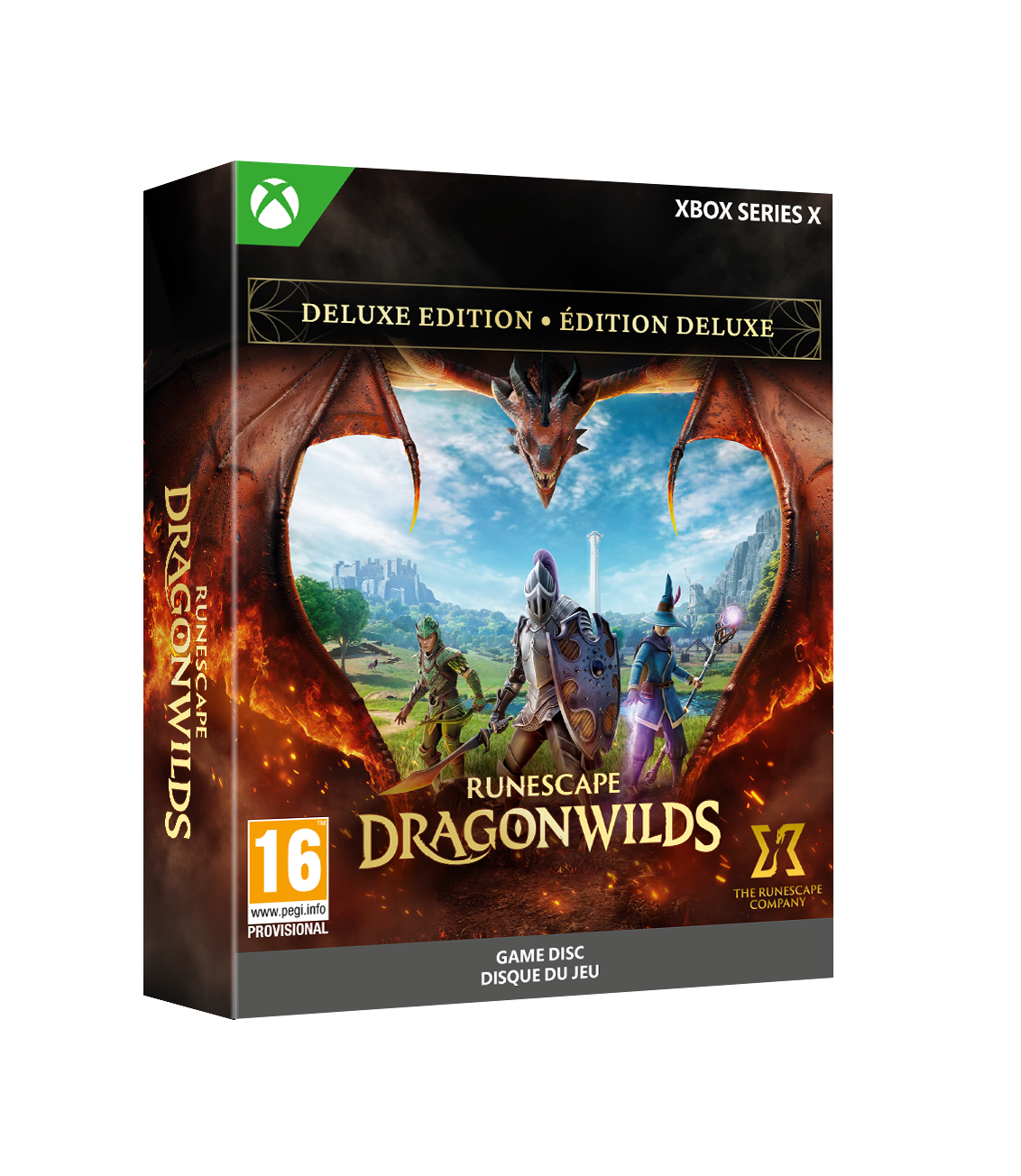 RuneScape: Drangonwilds (Deluxe Edition) - Xbox Series X - Engelsk - Deluxe Edition - Gratis frakt v:9006650