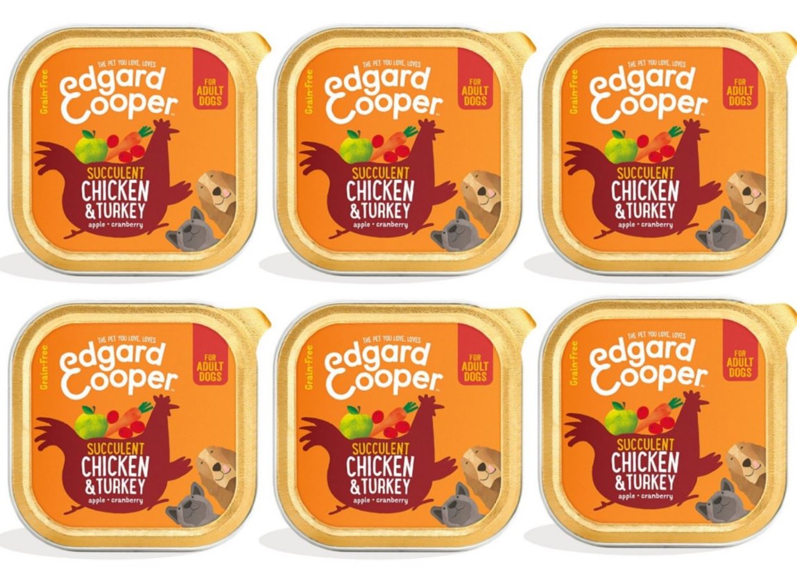 Edgard Cooper - Chicken & Turkey Adult Patee 300gr x 6 v:9732263