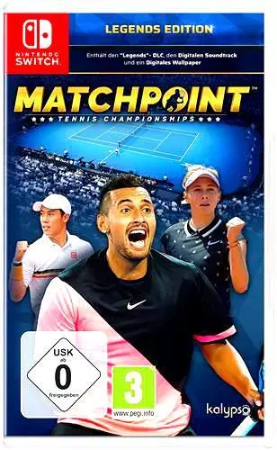 Matchpoint: Tennis Championships - Legends Edition (DE/Multi in Game) - Nintendo Switch - Tysk - Standard v:9794869