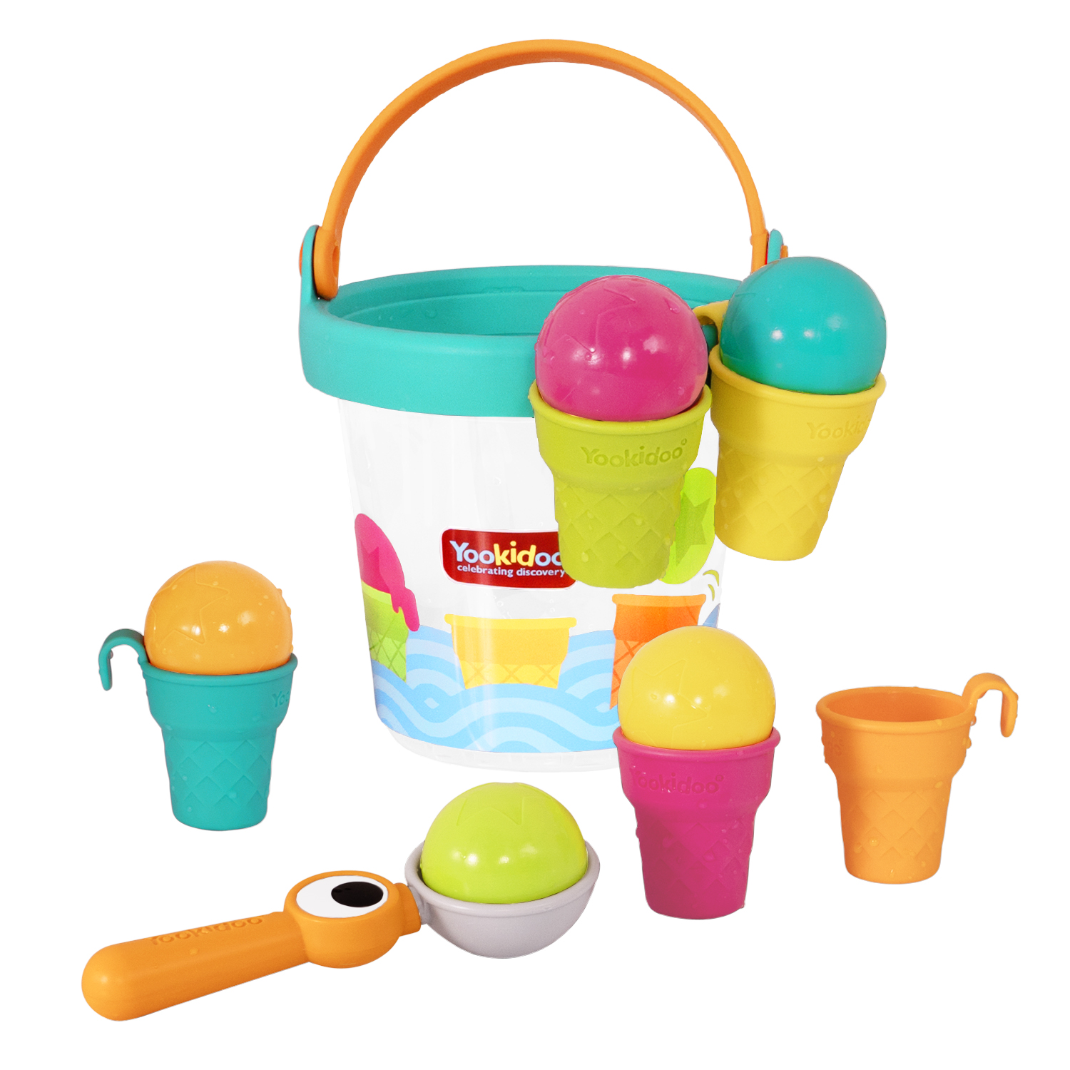 Yookidoo - Scoop & Splash Ice Cream Pool Set (YO40290) v:6521442
