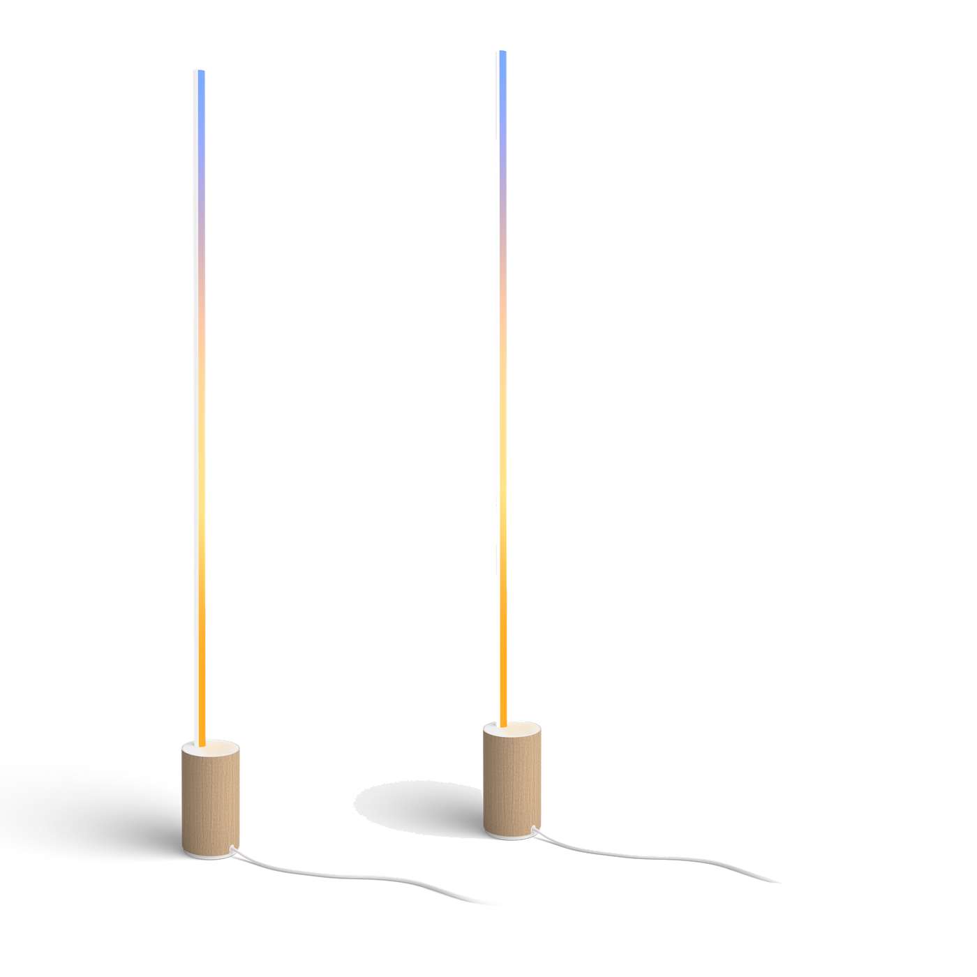 Philips Hue – 2x Signe Gulvlampe – Gradient Eik – Pakke – Gratis frakt v:3940093 Philips Hue – 2x Signe Gulvlampe – Gradient Eik – Pakke – Gratis frakt v:3940093