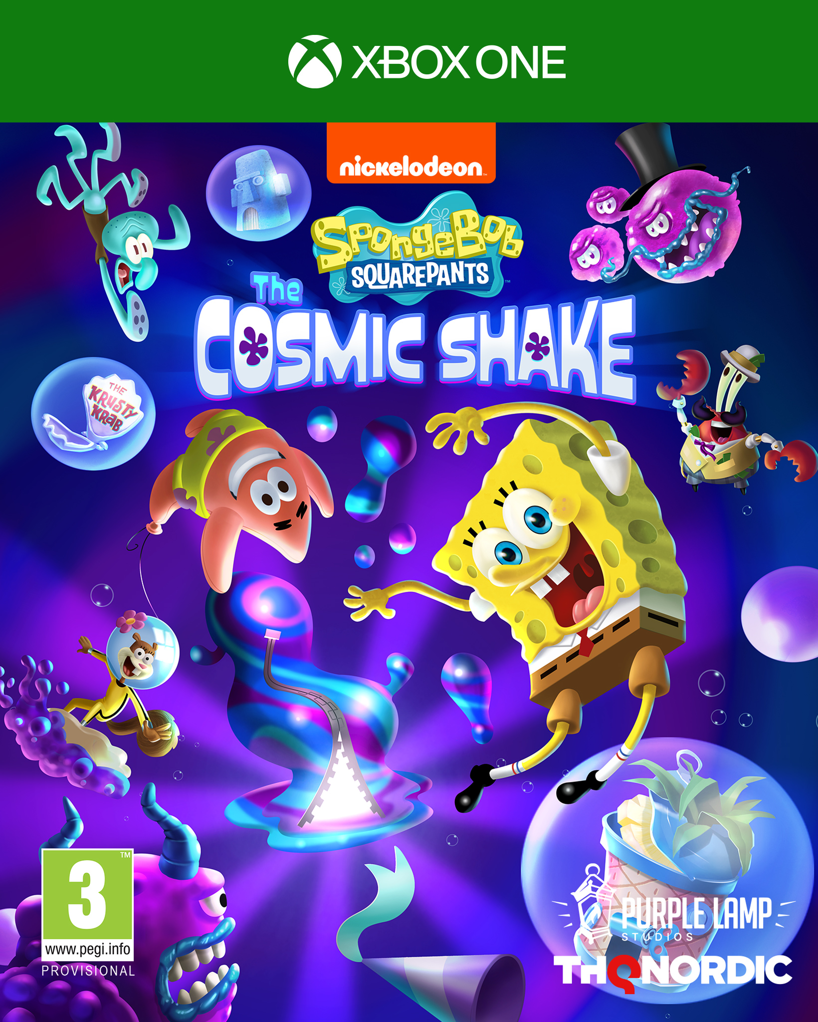 SpongeBob SquarePants The Cosmic Shake - Xbox One - Engelsk - Standard v:9462416