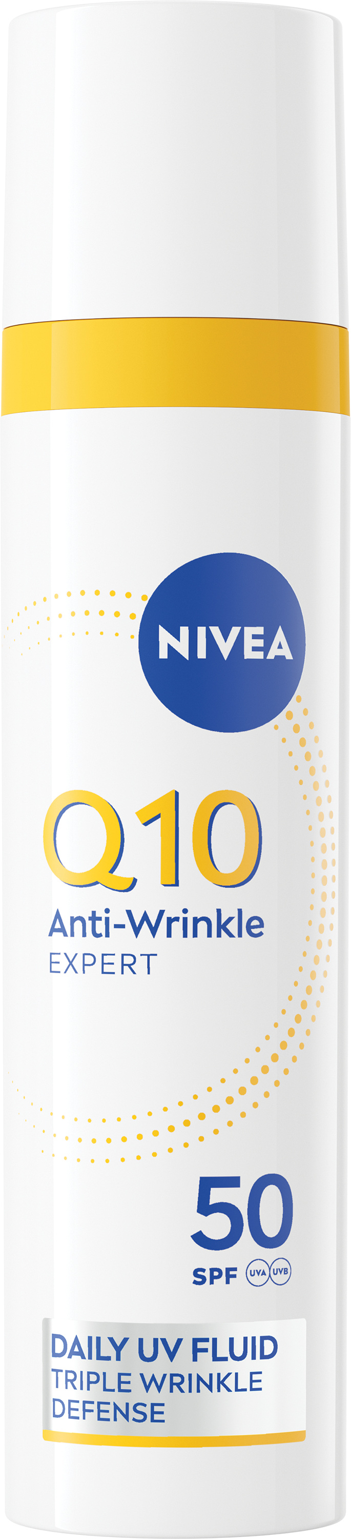 Nivea - Q10 Anti-Wrinkle Expert Daily UV Fluid SPF50 - 40 ml v:3628597