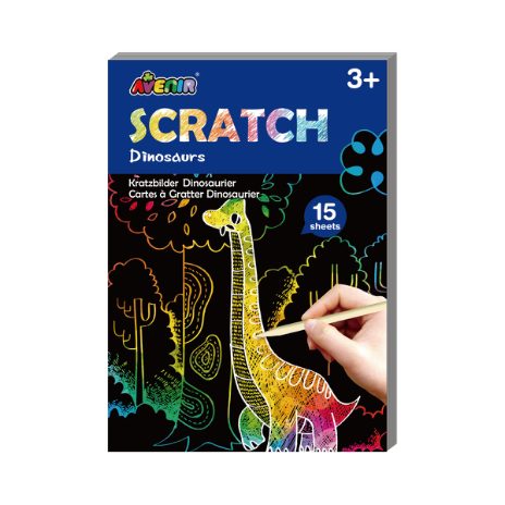 Avenir – Mini Scratch Book – Dinosaurs (58CH191601) v:2208275