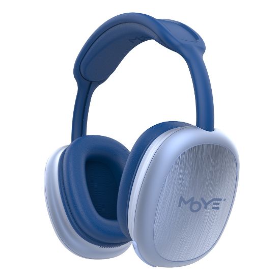 Moye Stellar BT Headphones with Microphone – Blue v:9449289 Moye Stellar BT Headphones with Microphone – Blue v:9449289