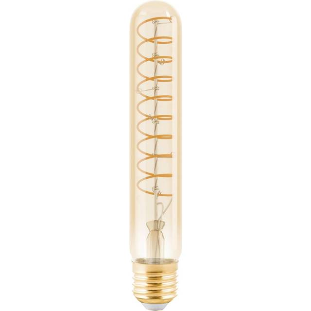 EGLO E27 T30 Deco Spiral LED-pære – 4W 180LM 1600K Dimbar – Amber v:7451654 EGLO E27 T30 Deco Spiral LED-pære – 4W 180LM 1600K Dimbar – Amber v:7451654