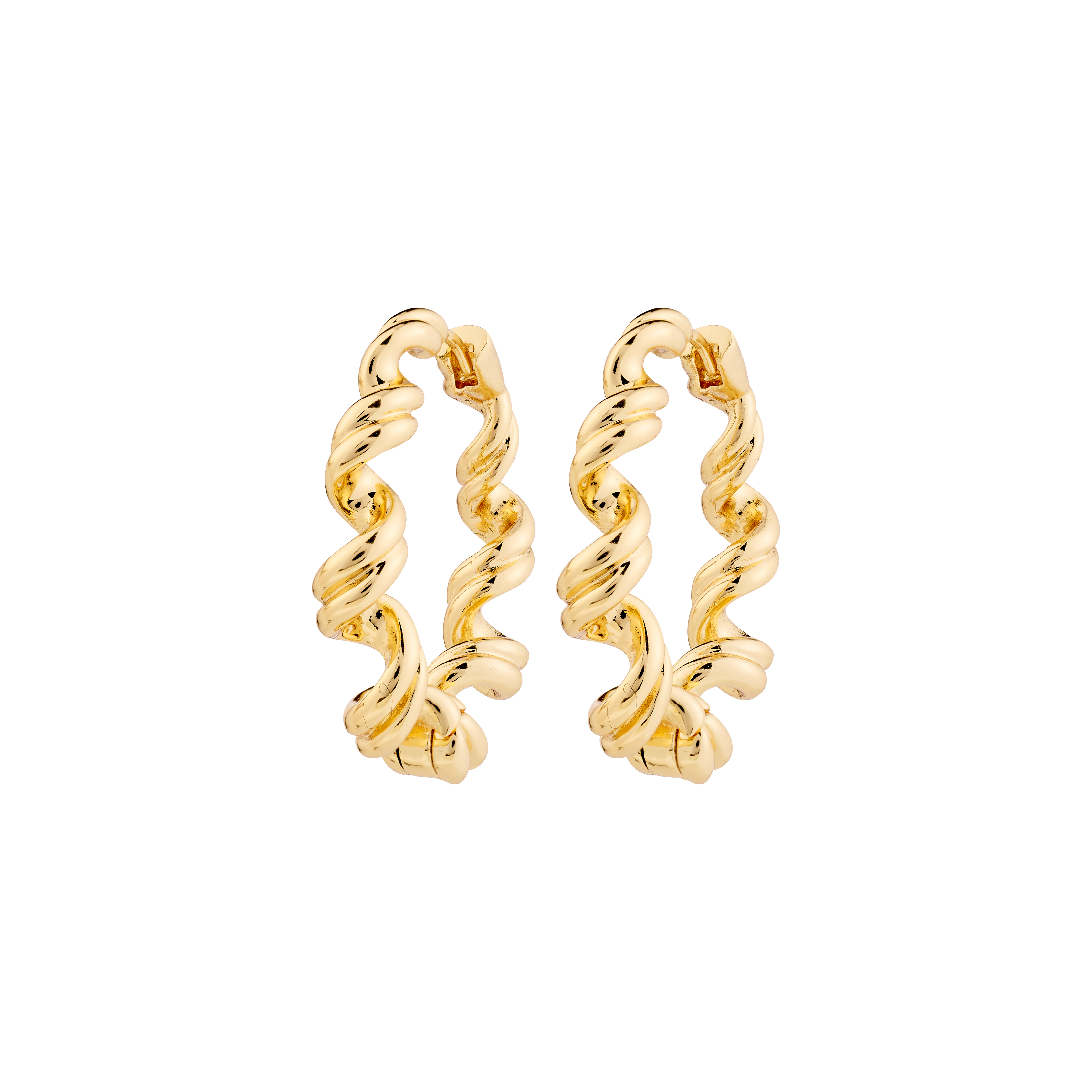 PILGRIM - LARISA Earrings - Gold Plated - 26 mm v:5226124