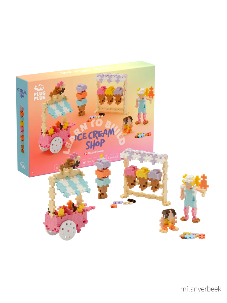 Plus Plus - Learn to Build Ice Cream Shop (4351) v:2875552
