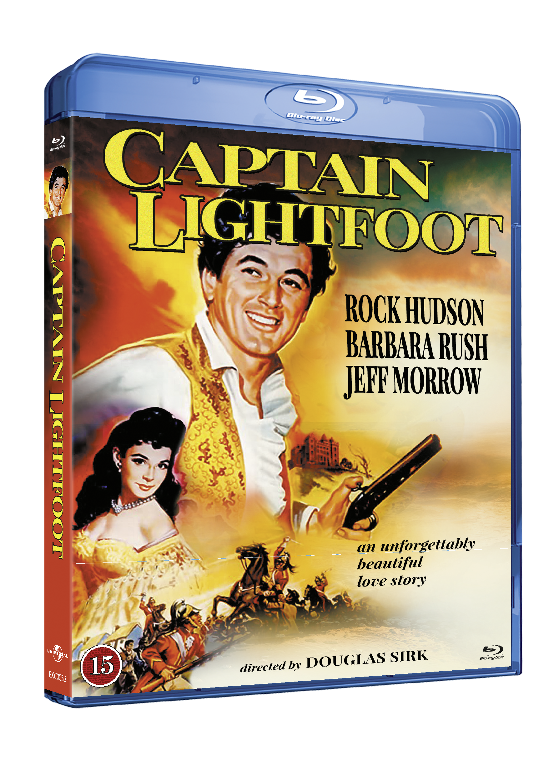 Captain Lightfoot - Rock Hudson classic movie - Blu-Ray - Standard v:9033706