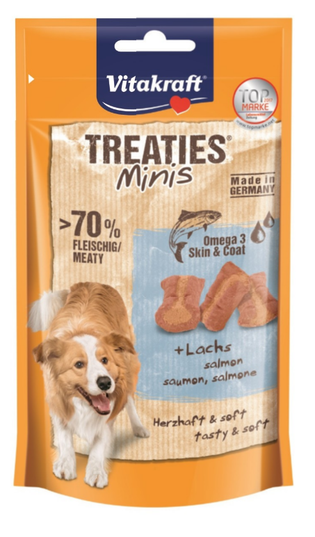 Vitakraft - Treaties® Minis + Salmon & Omega 3 48gr - (34048) v:7375657